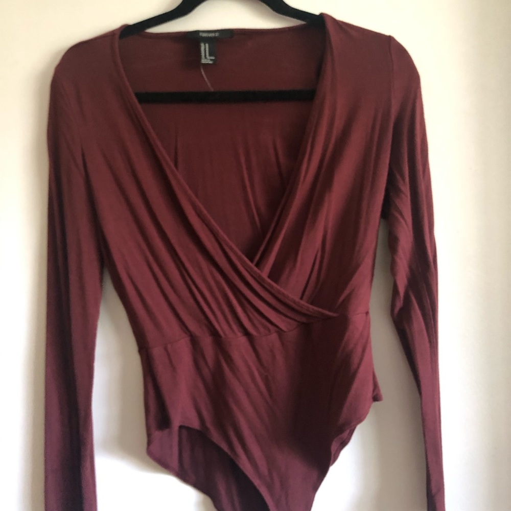 Forever 21 long sleeve bodysuit🤩